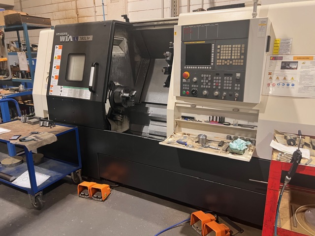 Tornio CNC Hyundai WIA 280LM VENDUTO